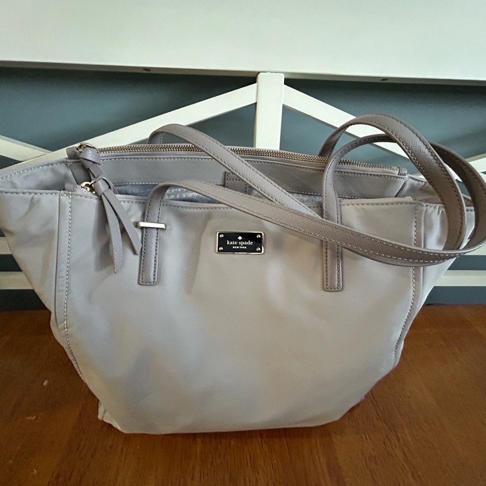 Light Gray, Kate Spade Tote